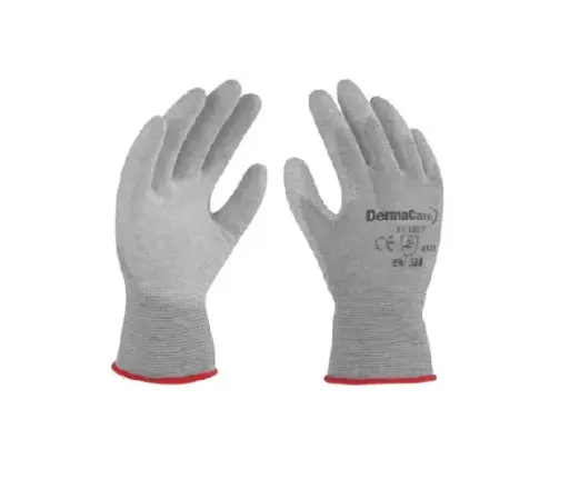 [51-625-7] GUANTE ANTICORTE DE POLIETILENO CON PALMA DE POLIURETANO 7