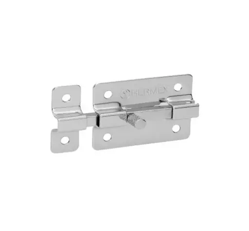 [43713] PASADOR PARA PUERTA, 51 MM, ACABADO CROMO