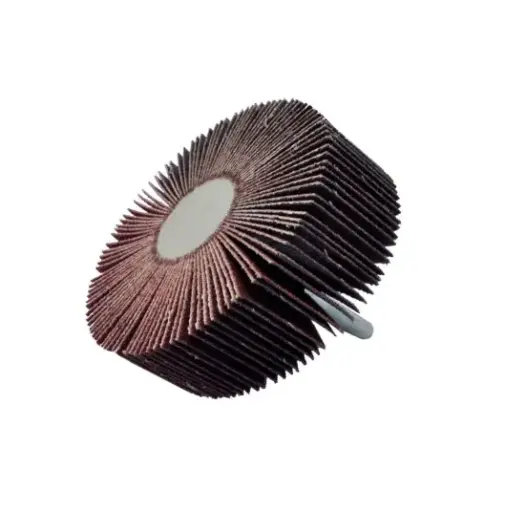 [A4 927] RUEDA FLAP 3"X1"X1/4" G60 C/VASTAGO