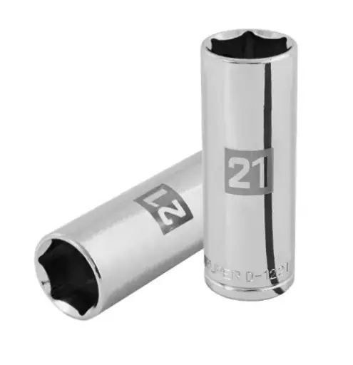 [101009] DADO LARGO DE 21 MM 6 PUNTAS CUADRO 1/2' TRUPER