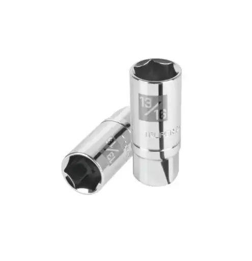 [13366] DADO CUADRO 1/2 DE 6 PUNTAS LARGO DE 13/16'' PARA BUJIAS