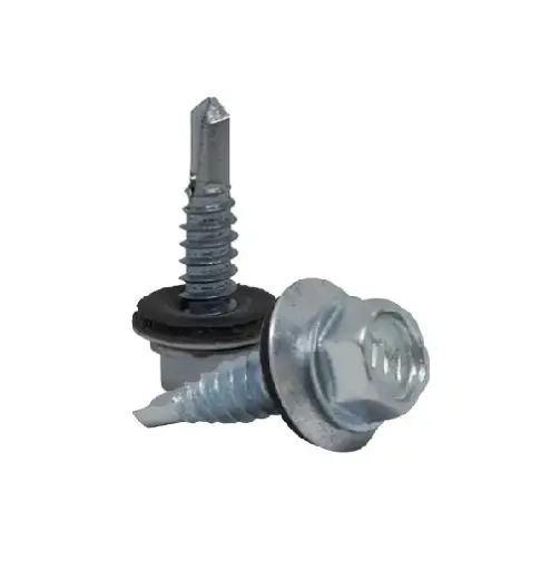 [T3 PPBJ1/4X11/2] PIJA HEXAGONAL PUNTA DE BROCA C/RONDANAS 1/4 X 1.1/2